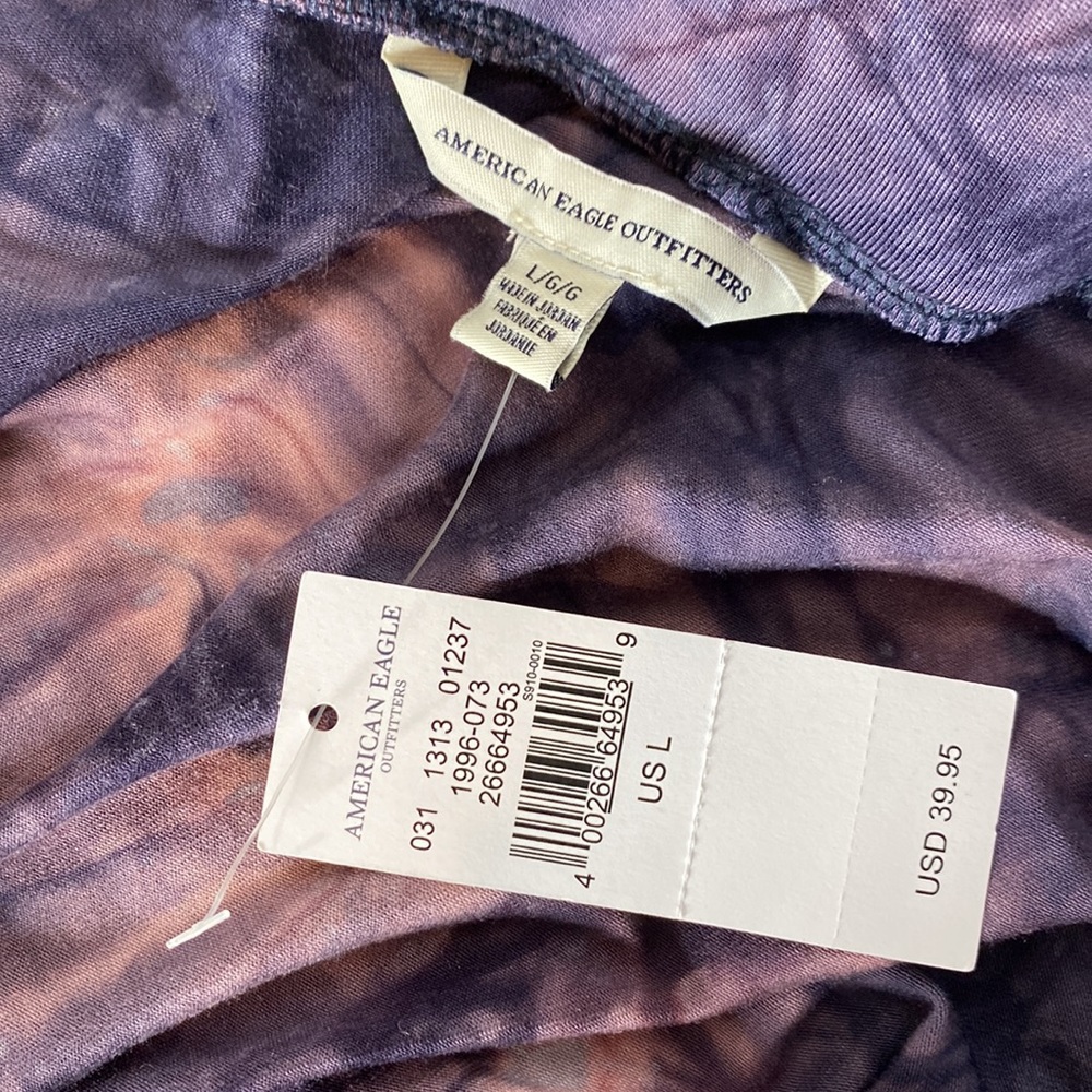 American Eagle Outfitters Purple and Pink Tie-Dye Skirt - Picture 6 of 6